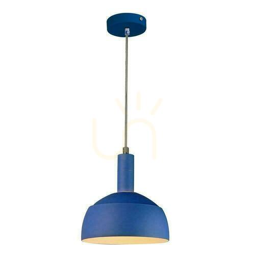 Kontrola V-TAC E14 Hliníkové závěsné svítidlo Modré stínítko VT-7100-BL Záruka 5 let