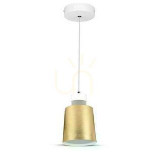 Závěsné svítidlo LED V-TAC 7W (akryl) zlaté 120x190mm VT-7333-G 4000K 400lm Záruka 3 roky 1 Závěsné svítidlo LED V-TAC 7W (akryl) zlaté 120x190mm VT-7333-G 4000K 400lm Záruka 3 roky small 1