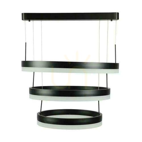 Kontrola Závěsné LED svítidlo V-TAC Soft Light VT-82-3 černé, 92 W, 4562 lm, 3000 K, stmívatelné