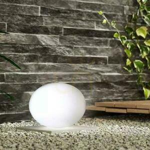 V-TAC LED zahradní svítidlo Oval Stone 20cm Nabíjecí pilot IP67 VT-7801 RGBW 18lm small 5