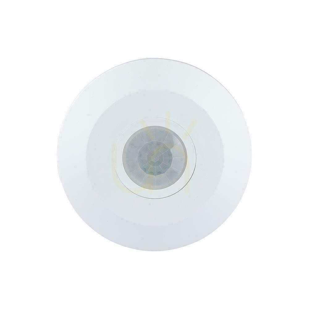Pohled 360st Senzor pohybu V-TAC pro povrchovou montáž na strop SLIM 25mm bílý VT-8027 360st Senzor pohybu V-TAC pro povrchovou montáž na strop SLIM 25mm bílý VT-8027