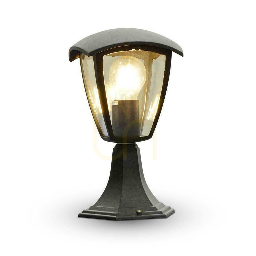Kontrola Zahradní sloupek V-TAC 300 mm IP44 černý VT-734 Zahradní sloupek V-TAC 300 mm IP44 černý VT-734