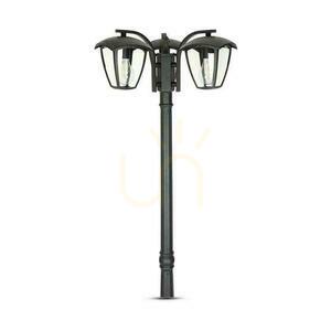 V-TAC Zahradní lucerna 3XE27 1990mm IP44 černá VT-740 small 3