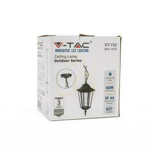 V-TAC Lampový řetěz Závěsné zahradní svítidlo Black Mat VT-752 small 4