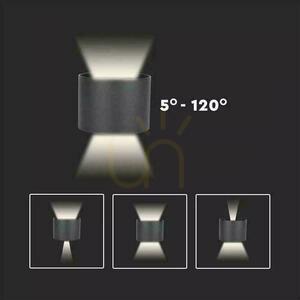 LED nástěnné svítidlo V-TAC VT-756 šedé 6 W 4000 K IP65 660 lm SKU 7092 small 6