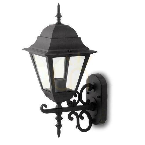 Kontrola Černá podložka V-TAC VT-761 Zahradní nástěnná lampa.