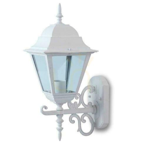 Kontrola V-TAC VT-761 White Mat Up Garden Wall Lamp.