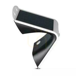 Solární projektor 3W LED bílý + černý V-TAC VT-768 4000K 400lm small 6