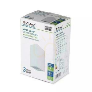 Nástěnné svítidlo V-TAC Square White Top Bottom IP44 VT-7652 Záruka 3 roky 4 Nástěnné svítidlo V-TAC Square White Top Bottom IP44 VT-7652 Záruka 3 roky small 4