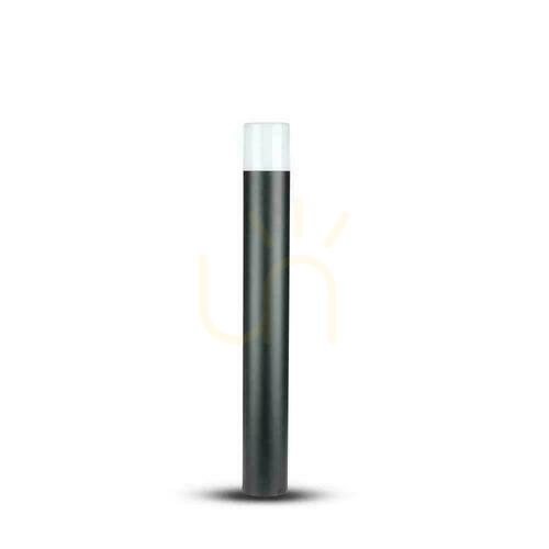Kontrola V-TAC GU10 kulatý hliníkový zahradní sloup černý 80x80x500mm IP54 VT-7617 Záruka 3 roky