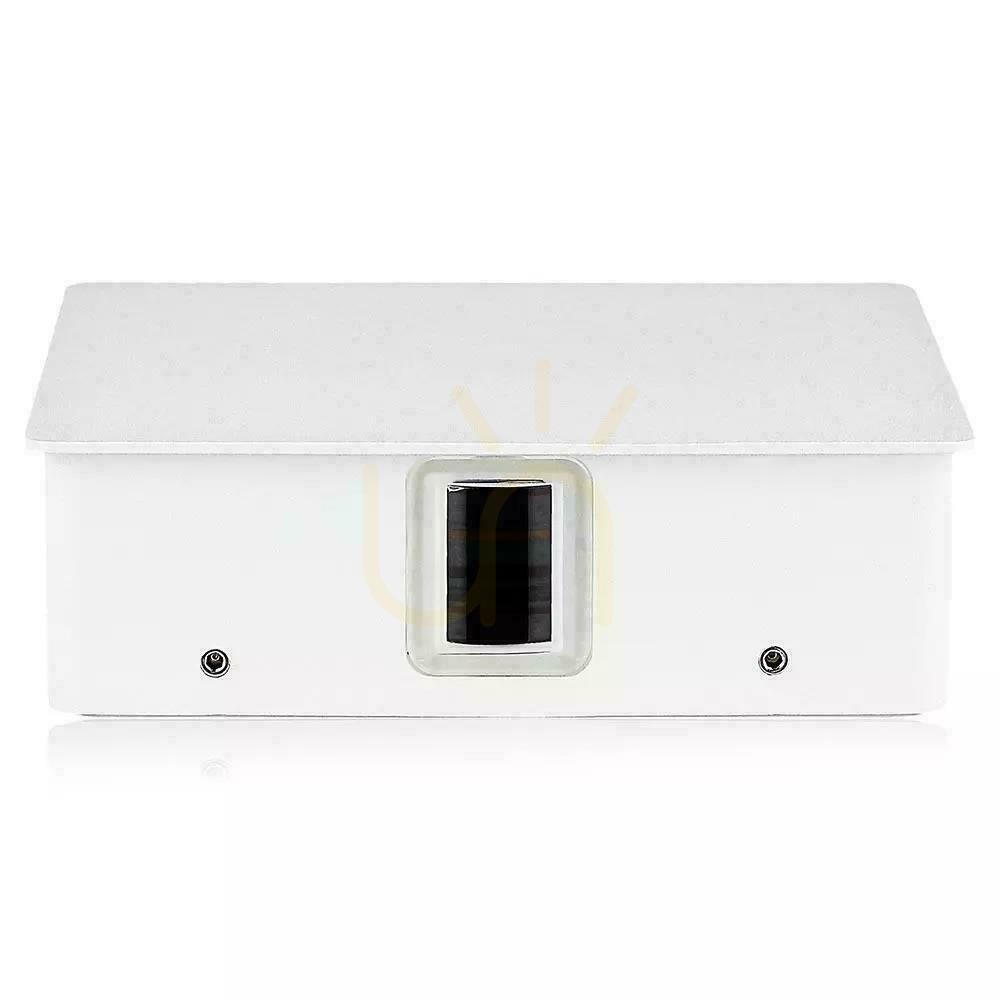 Náhled V-TAC 4W LED nástěnné svítidlo IP65 White Square VT-704 4000K 440lm V-TAC 4W LED nástěnné svítidlo IP65 White Square VT-704 4000K 440lm