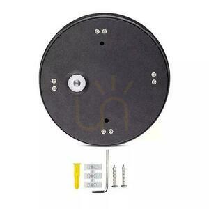 V-TAC 4W LED nástěnné svítidlo IP65 černé kulaté VT-706 3000K 440lm 5 V-TAC 4W LED nástěnné svítidlo IP65 černé kulaté VT-706 3000K 440lm small 5