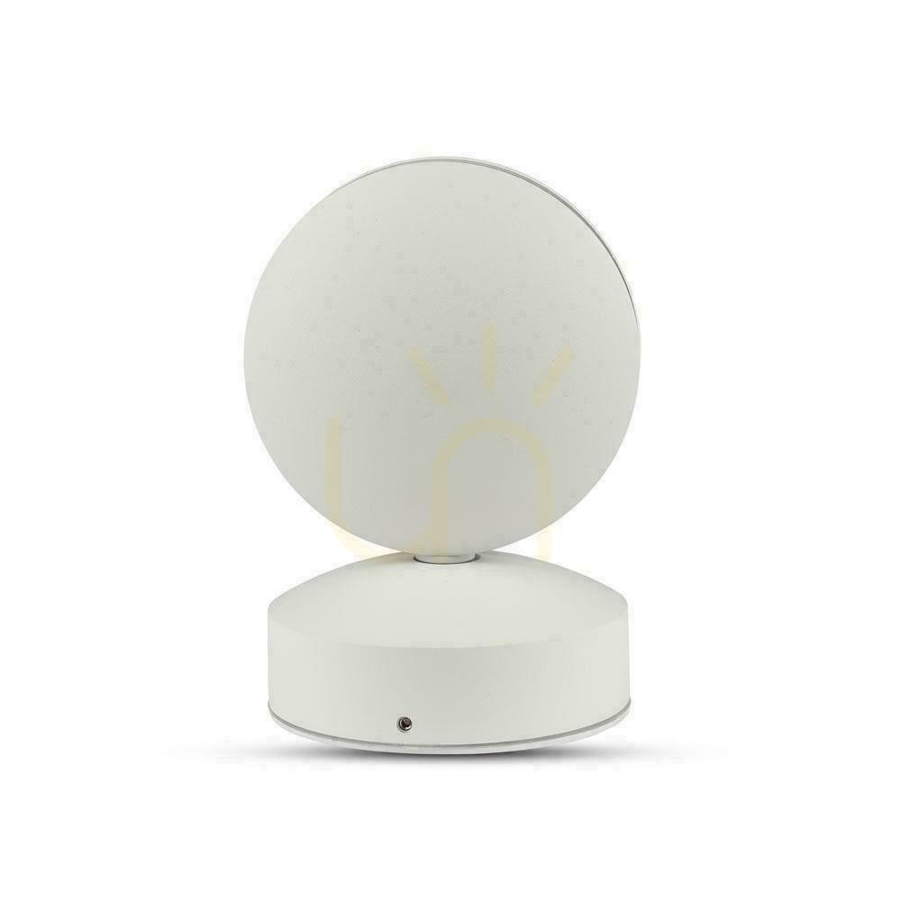 Náhled Svítidlo 360st V-TAC 7W LED Osvětlení fasád / okenních výklenků Bílá IP65 VT-707 4000K 770lm Svítidlo 360st V-TAC 7W LED Osvětlení fasád / okenních výklenků Bílá IP65 VT-707 4000K 770lm