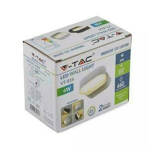 Nástěnné svítidlo V-TAC 6W LED Grey IP65 Swivel 350st VT-816 4000K 660lm. small 2