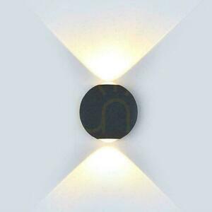 Venkovní nástěnné svítidlo V-TAC VT-836 LED 6W 4000K 660 lm IP65 černé kulaté small 3
