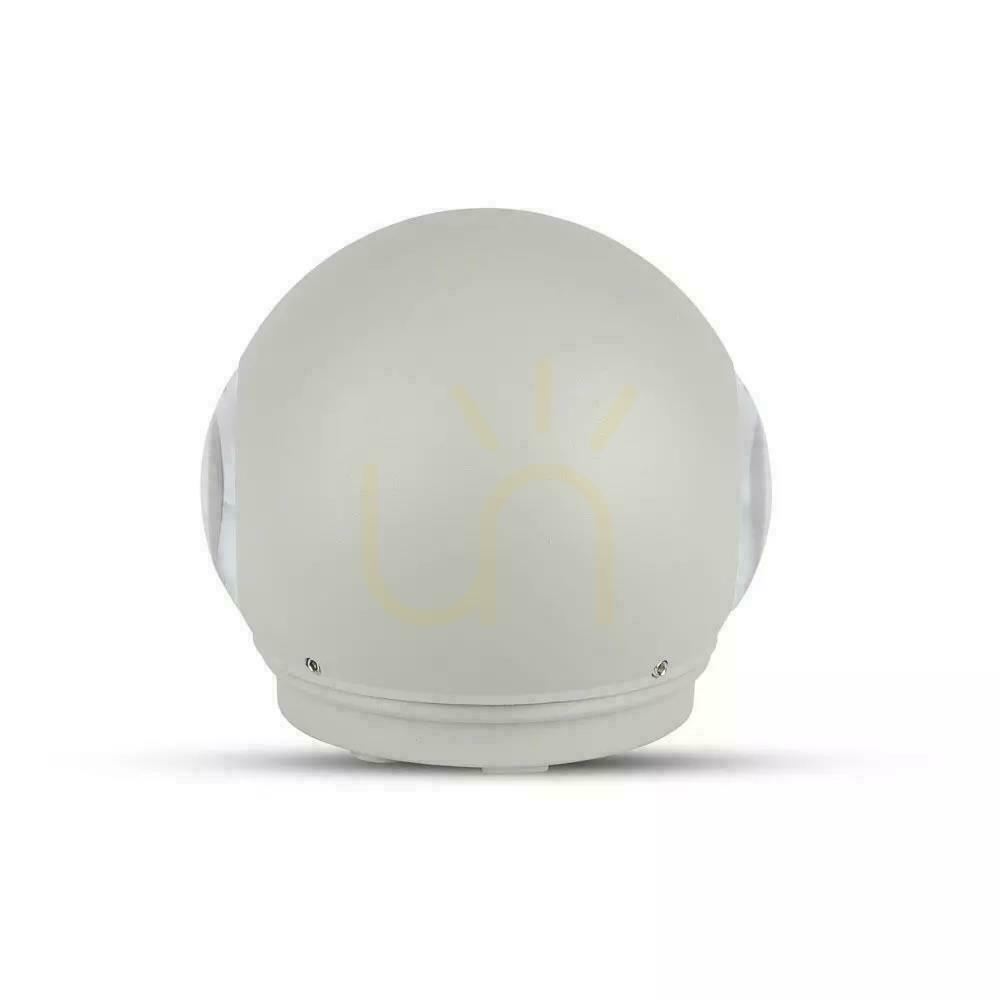 Pohled Nástěnné svítidlo V-TAC 6W LED Grey Round IP65 VT-836 3000K 660lm. Nástěnné svítidlo V-TAC 6W LED Grey Round IP65 VT-836 3000K 660lm.
