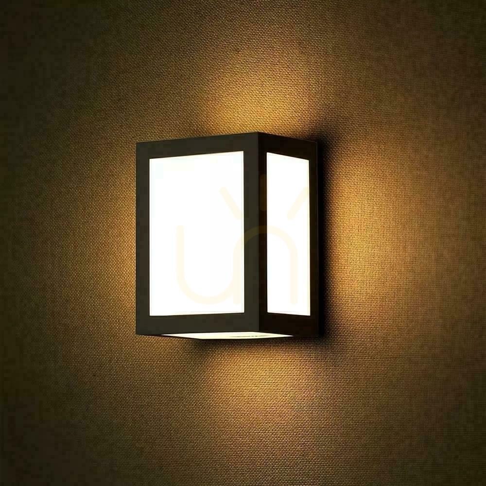 Zobrazit V-TAC 12W LED nástěnné svítidlo IP65 černé VT-822 4000K 750lm V-TAC 12W LED nástěnné svítidlo IP65 černé VT-822 4000K 750lm
