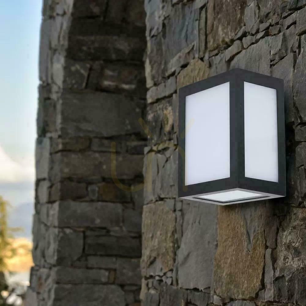 Kontrola V-TAC 12W LED nástěnné svítidlo IP65 černé VT-822 4000K 750lm V-TAC 12W LED nástěnné svítidlo IP65 černé VT-822 4000K 750lm