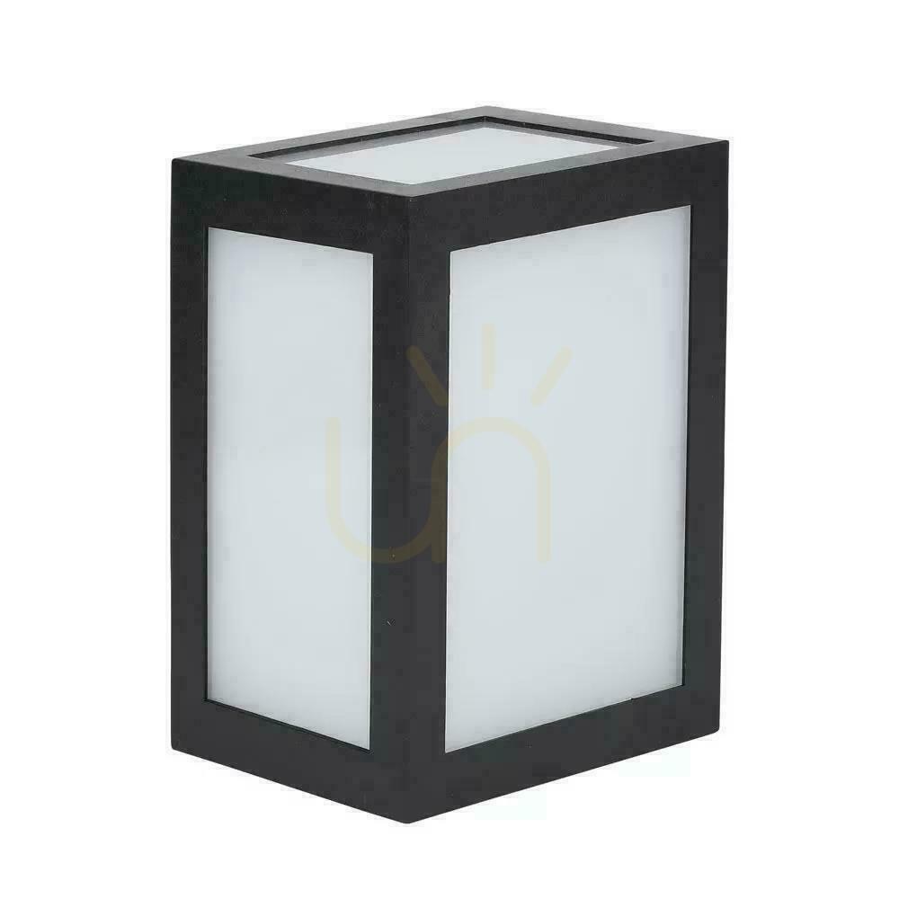 Kontrola V-TAC 12W LED nástěnné svítidlo IP65 černé VT-822 4000K 750lm V-TAC 12W LED nástěnné svítidlo IP65 černé VT-822 4000K 750lm