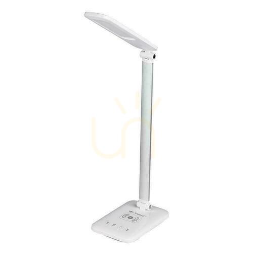 Kontrola Bílá stolní lampa V-TAC VT-1027 8519 LED 16 W s bezdrátovým nabíjením