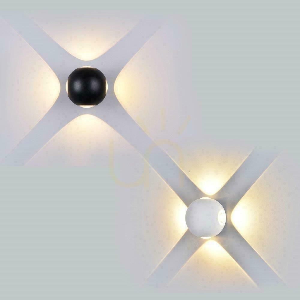 Kontrola Nástěnné svítidlo V-TAC 4W LED černá kulatá IP65 VT-834 3000K 440lm. Nástěnné svítidlo V-TAC 4W LED černá kulatá IP65 VT-834 3000K 440lm.