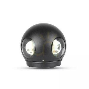 Nástěnné svítidlo V-TAC 4W LED černá kulatá IP65 VT-834 3000K 440lm. 0 Nástěnné svítidlo V-TAC 4W LED černá kulatá IP65 VT-834 3000K 440lm. small 0