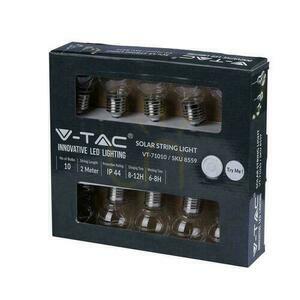 V-TAC Solar LED Garden Garland 5 metrů 10 žárovek Filament VT-71010 3000K 100lm. small 2