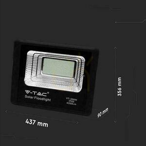 V-TAC 50W solární LED projektor černý IP65, dálkové ovládání, časovač VT-300W 6000K 4200lm 4 V-TAC 50W solární LED projektor černý IP65, dálkové ovládání, časovač VT-300W 6000K 4200lm small 4