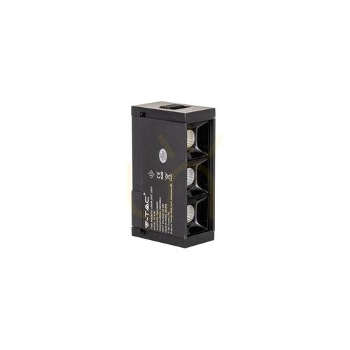 Kontrola Černé lineární bodové svítidlo pro magnetickou lištu V-TAC VT-4143 24 V 3 W 3000 K