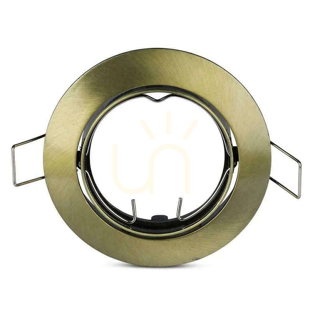 Náhled Očko V-TAC GU10 Round Movable Gold VT-779-G Záruka 3 roky Očko V-TAC GU10 Round Movable Gold VT-779-G Záruka 3 roky