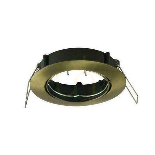 Kontrola Očko V-TAC GU10 Round Movable Gold VT-779-G Záruka 3 roky