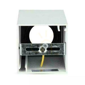 Přisazené stropní svítidlo V-TAC VT-882-Q, GU10, bílé a černé, 74 × 74 × 140 mm small 4