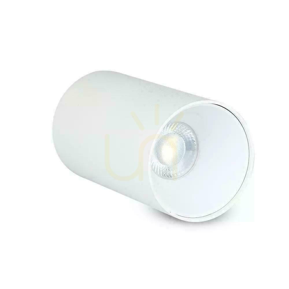 Náhled V-TAC GU10 Stropní svítidlo s kulatou trubicí pro povrchovou montáž bílé 80x140mm VT-882-R Záruka 3 roky V-TAC GU10 Stropní svítidlo s kulatou trubicí pro povrchovou montáž bílé 80x140mm VT-882-R Záruka 3 roky