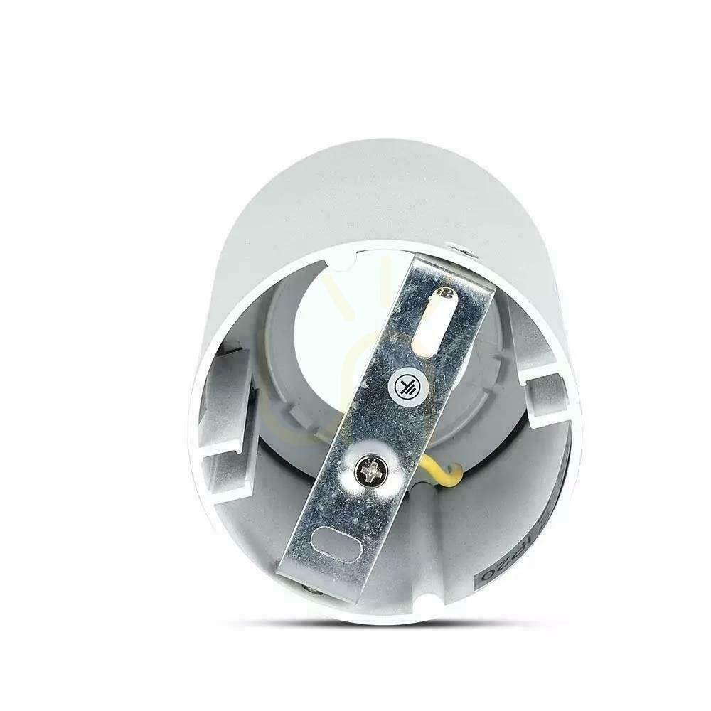 Kontrola V-TAC GU10 Stropní svítidlo s kulatou trubicí pro povrchovou montáž bílé 80x140mm VT-882-R Záruka 3 roky V-TAC GU10 Stropní svítidlo s kulatou trubicí pro povrchovou montáž bílé 80x140mm VT-882-R Záruka 3 roky