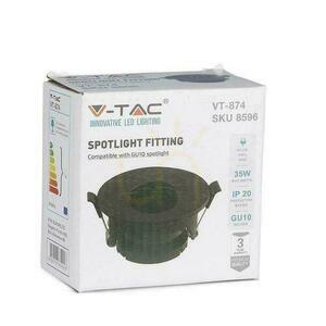 Mesh V-TAC GU10 Asymetrický zapuštěný černý kulatý VT-874 Záruka 3 roky 3 Mesh V-TAC GU10 Asymetrický zapuštěný černý kulatý VT-874 Záruka 3 roky small 3