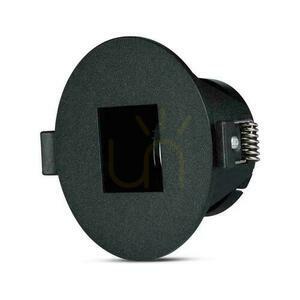 Stropní svítidlo V-TAC VT-883-B pro GU10, černé, kulaté se čtvercovým rámečkem small 1