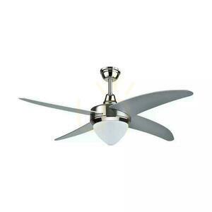 V-TAC 107cm 15W LED CCT stropní ventilátor Pilot VT-6043-4 1500lm small 0