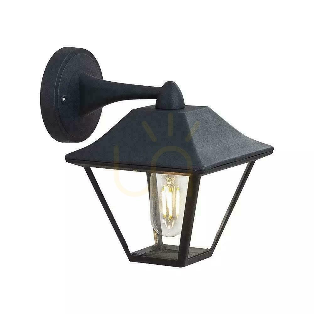 Kontrola V-TAC IP44 E27 Black Mat VT-843 Zahradní nástěnná lampa Záruka 3 roky V-TAC IP44 E27 Black Mat VT-843 Zahradní nástěnná lampa Záruka 3 roky