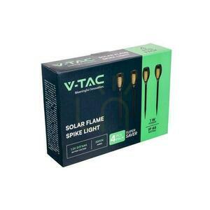 Sada solárních lamp 4ks V-TAC poháněných 1W LED 50cm 6 hodin (Balení. 4ks) VT-724 2200K 4 Sada solárních lamp 4ks V-TAC poháněných 1W LED 50cm 6 hodin (Balení. 4ks) VT-724 2200K small 4