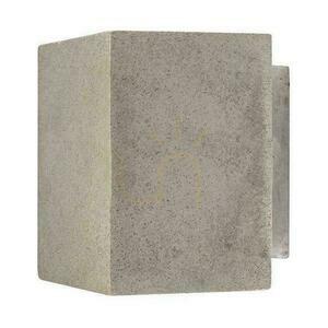 V-TAC BETON nástěnné svítidlo G9 LED Square Light Grey IP20 VT-892 small 1