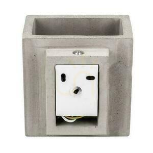V-TAC BETON nástěnné svítidlo G9 LED Square Light Grey IP20 VT-892 small 3