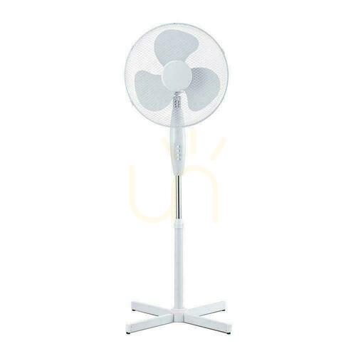 Kontrola V-TAC 40W 120cm podlahový ventilátor 3 režimy bílý VT-4016-3