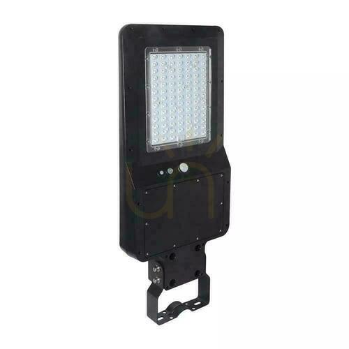 Kontrola V-TAC Solar Street Luminaire 40W LED Black IP65 120Lm/W VT-ST42 6000K 4800lm 3 roky záruka