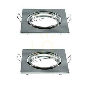 Mesh V-TAC GU10 Square Movable Satin (balení. 2 ks) VT-817-SQ-SN Záruka 3 roky small 0