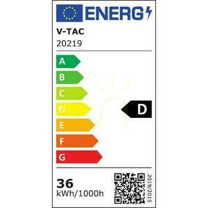 V-TAC SAMSUNG CHIP M-SERIES 36W 120cm 120Lm/W CL SS Clip VT-120136-T 4000K 4320lm Hermetické LED svítidlo 3 roky záruka small 8