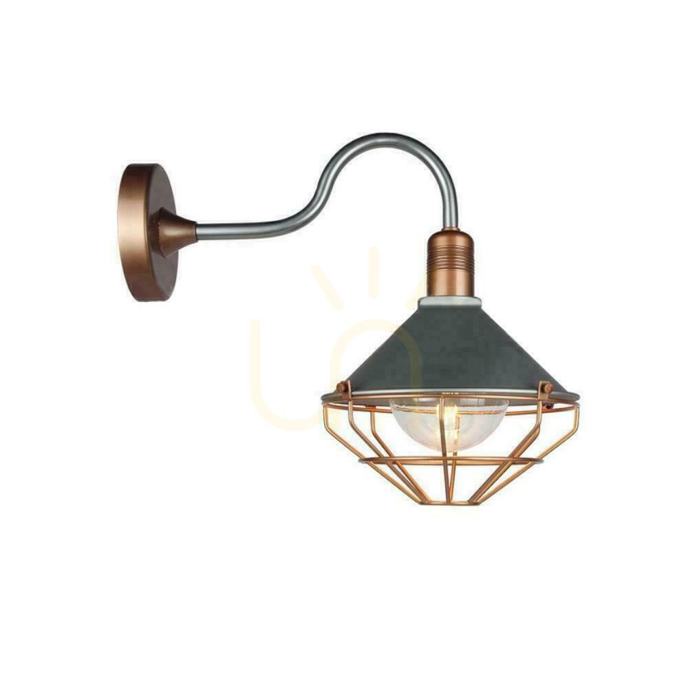 Kontrola Nástěnné svítidlo Copper MAT Mesh LOFT IP65 V-TAC VT-720R Záruka 5 let Nástěnné svítidlo Copper MAT Mesh LOFT IP65 V-TAC VT-720R Záruka 5 let