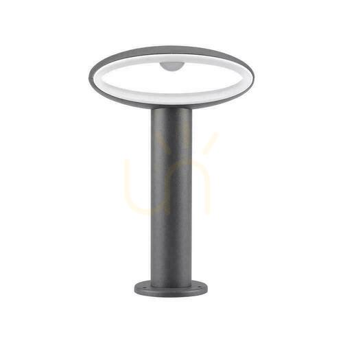 Kontrola V-TAC 9W LED šedá hliníková zahradní tyč 30cm IP54 VT-909 4000K 500lm
