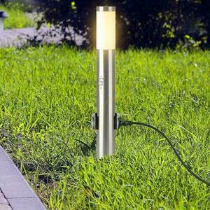 Zahradní tyč V-TAC 60CM E27 kartáčovaná ocel zásuvky s pohybovým senzorem VT-838-60 1 Zahradní tyč V-TAC 60CM E27 kartáčovaná ocel zásuvky s pohybovým senzorem VT-838-60 small 1