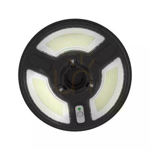 Kontrola Solární zahradní svítidlo V-TAC 10W s pohybovým čidlem TIMER PILOT IP65 VT-65W 6500K 1500lm