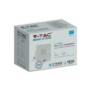 LED reflektor V-TAC VT-128S 20 W SAMSUNG s pohybovým čidlem bílý 6500 K 1510 lm IP65 small 2